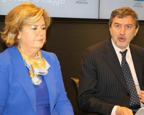 Nicoletta Verì e Marco Marsilio